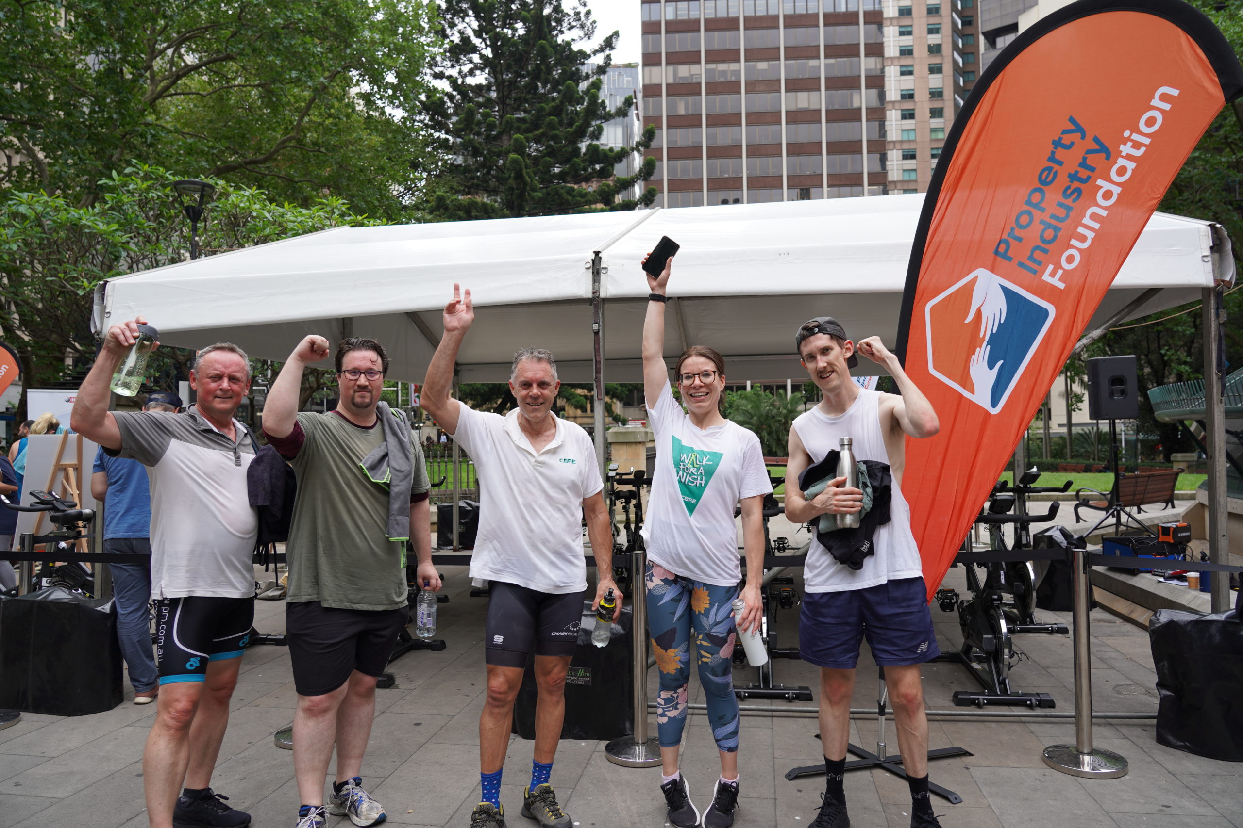 CBRE Sponsors the 30-Day Fitness Challenge