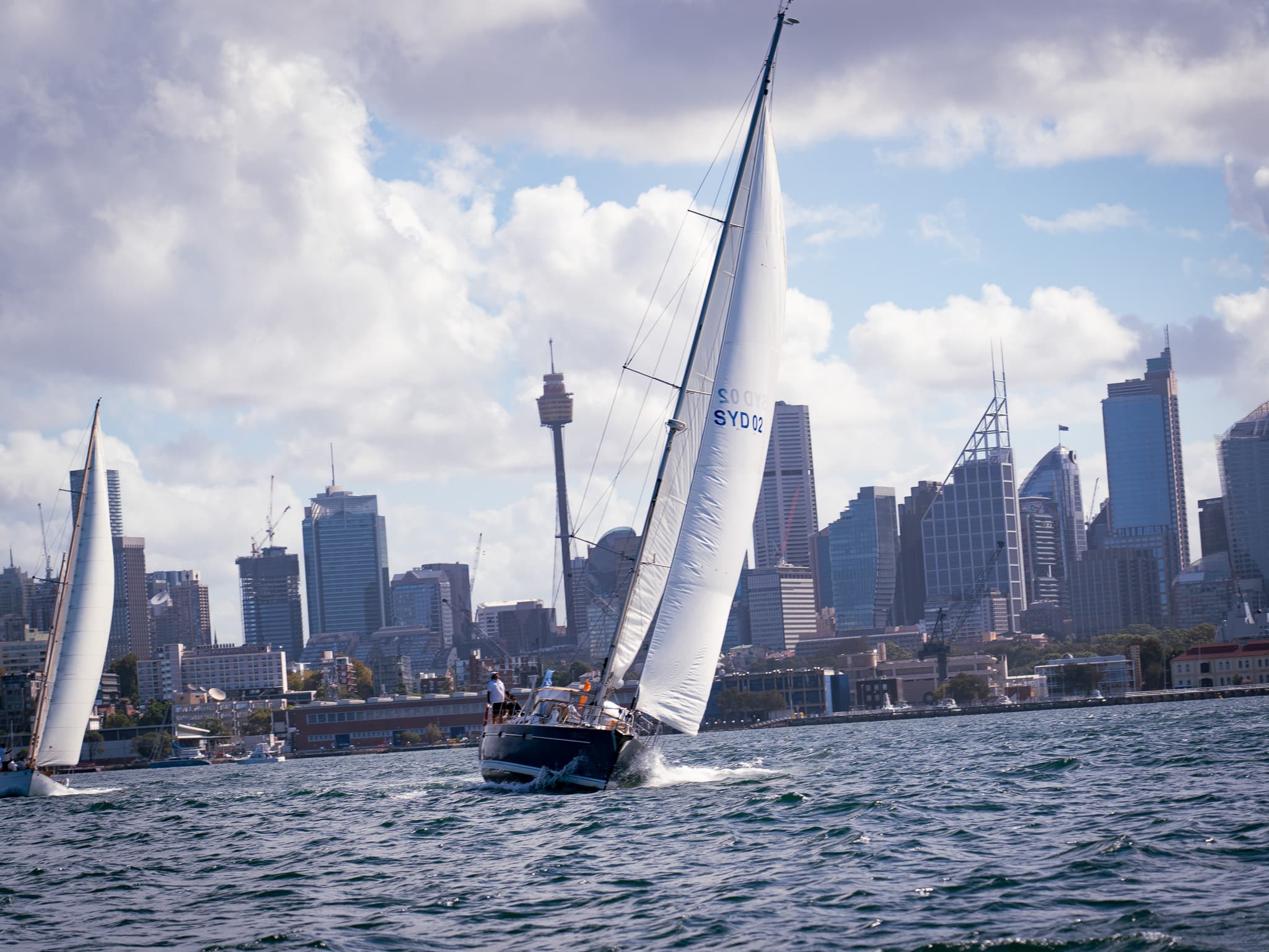 Sail in clear air on Sydney Harbour this March