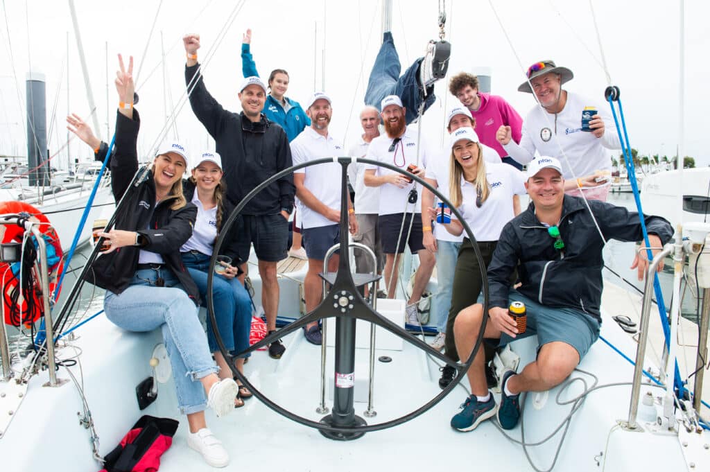 24 QLD - Regatta - Plan group happy pre sail team shot