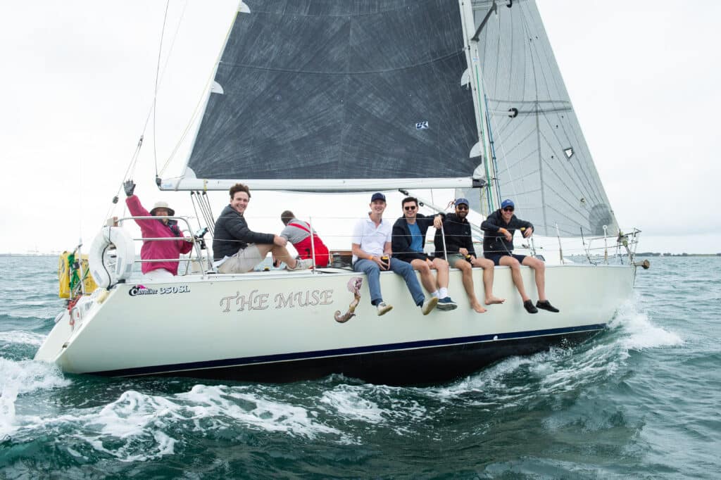 24 QLD - Regatta - The Muse Media happy sail shot