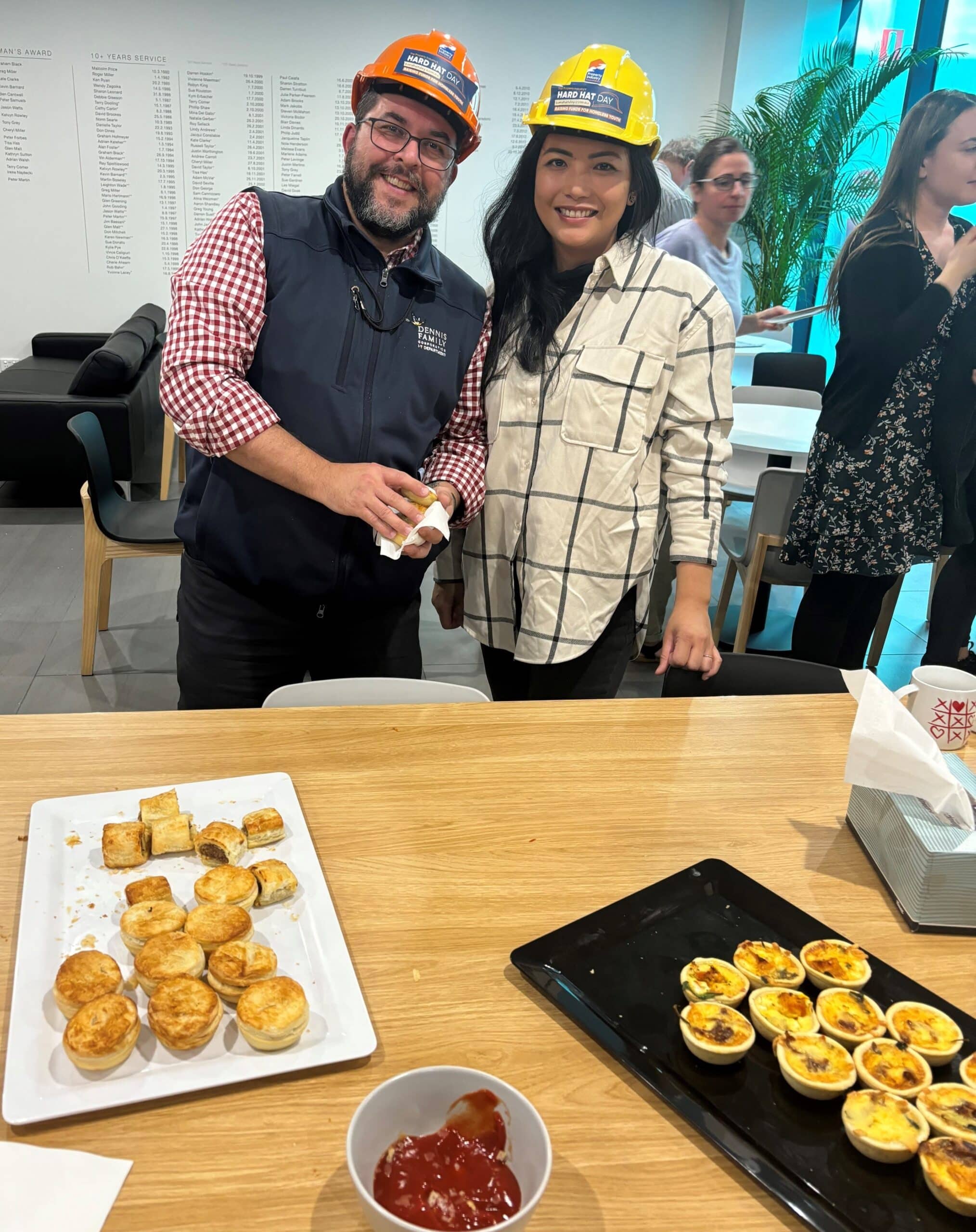 2024 PIF morning tea photo 1 Hard hat 2023