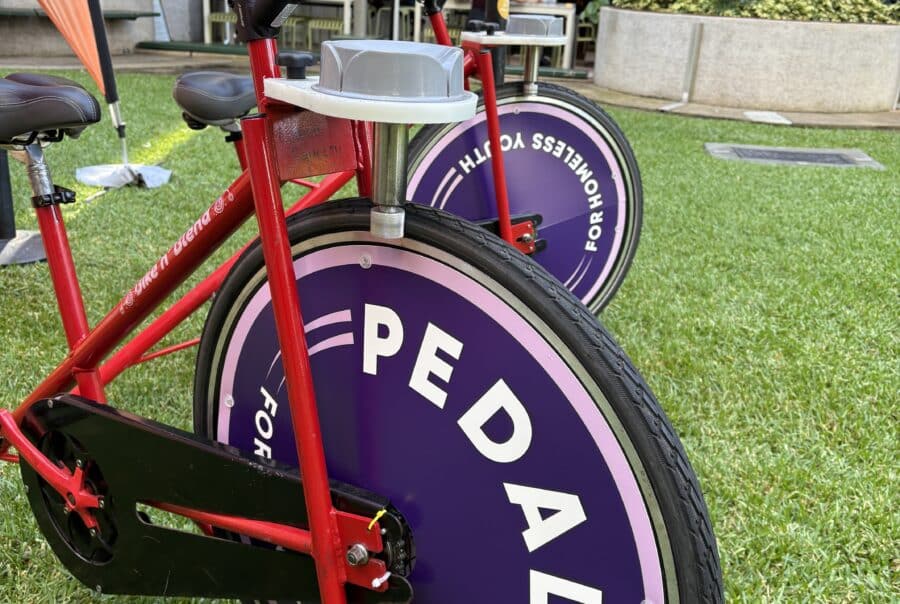 Pedal For Homeless Youth Launch
