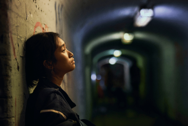 Young & Along campaign young person in tunnel