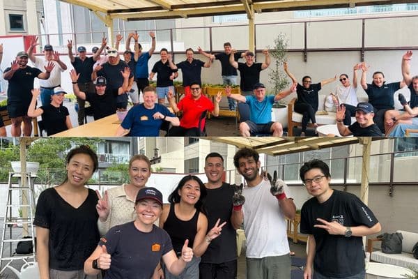 Property Industry Foundation. Colliers, Geyer Valmont & The Salvation Army Oasis Rooftop