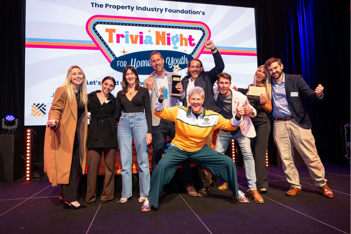 2026 QLD Trivia Night: Winning Team Celebrates Winning team at the 2026 QLD Trivia Night