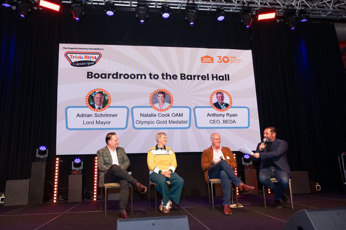 2026 QLD Trivia Night: Special Guest Speakers Guest speaker panel at the 2026 QLD Trivia Night