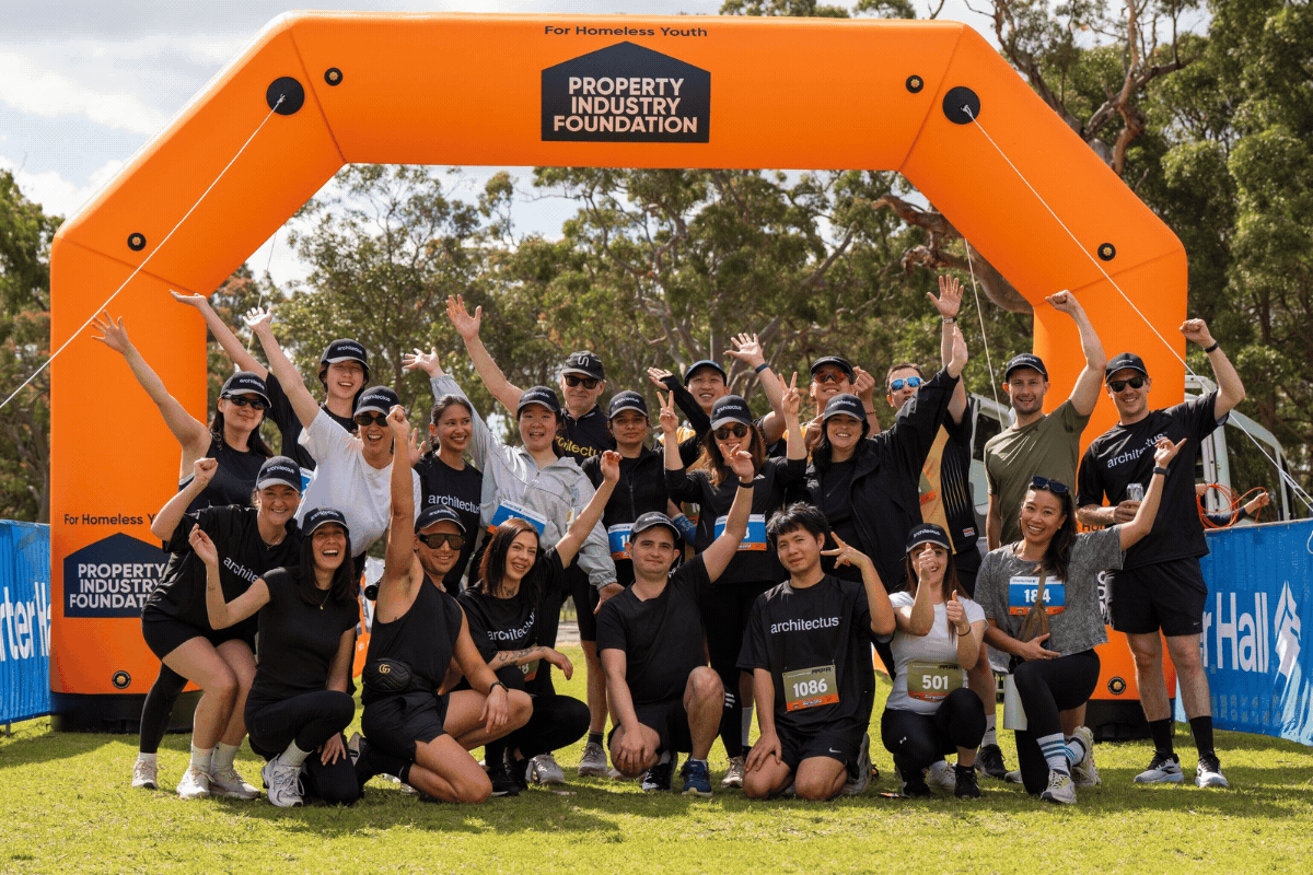 Tour de PIF Sydney: Teams Gear Up Before the Event Teams posing before Tour de PIF Sydney events